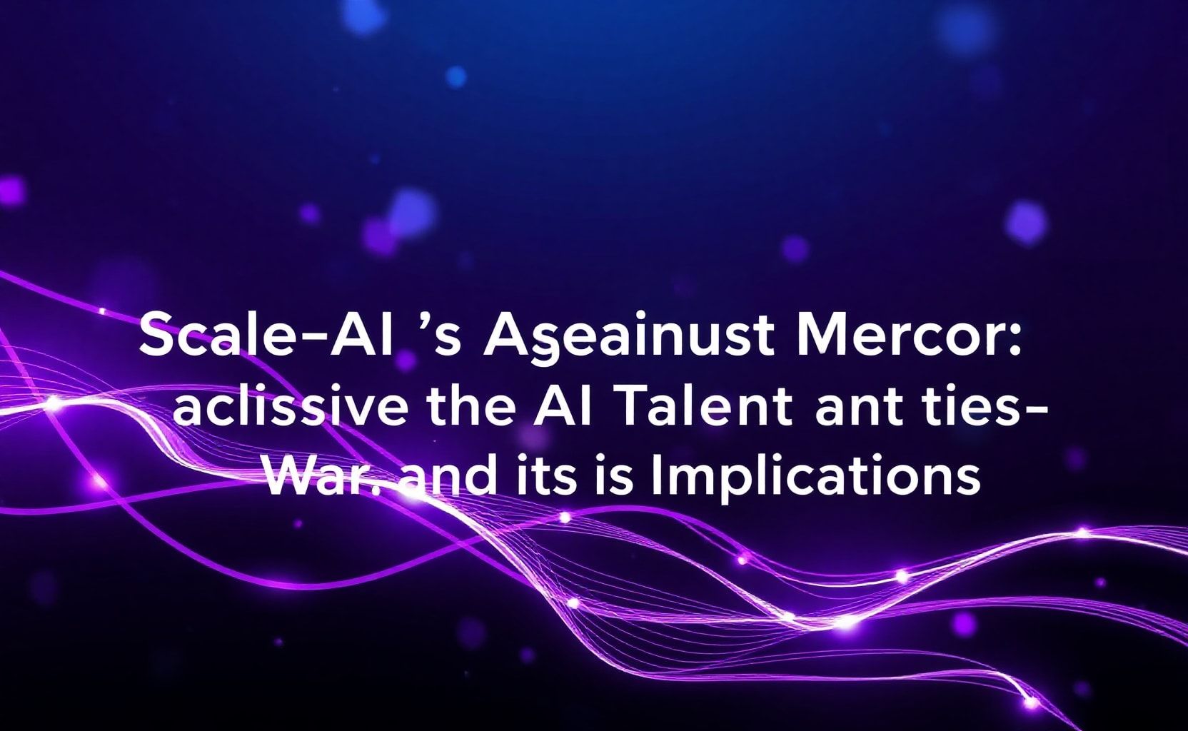Scale AI's Lawsuit Against Mercor: A Deep Dive into the AI Talent War and its Implications